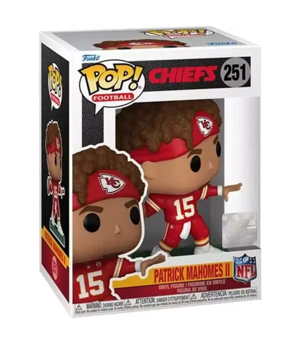 Funko POP! Patrick Mahomes II #251 NFL Football Kansas City Chiefs - box