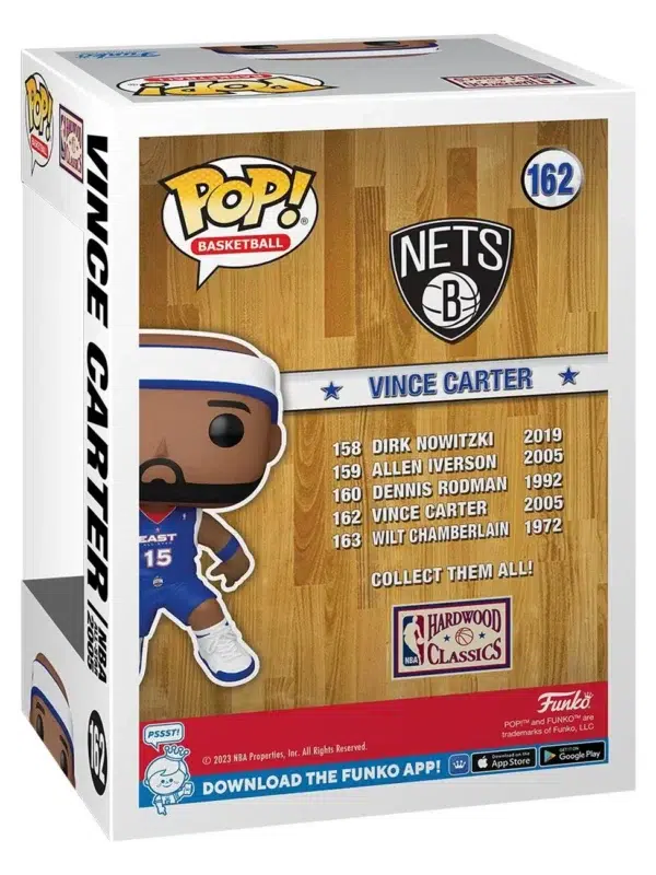 Funko POP! Vince Carter #162 NBA All-Stars Basketball - back
