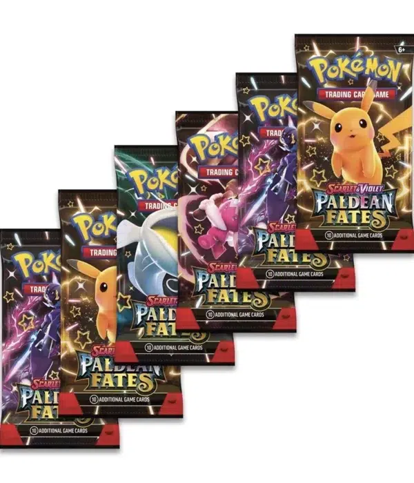 Pokemon TCG Scarlet & Violet Paldean Fates Booster 6pk Bundle - Sealed - supplier-cards