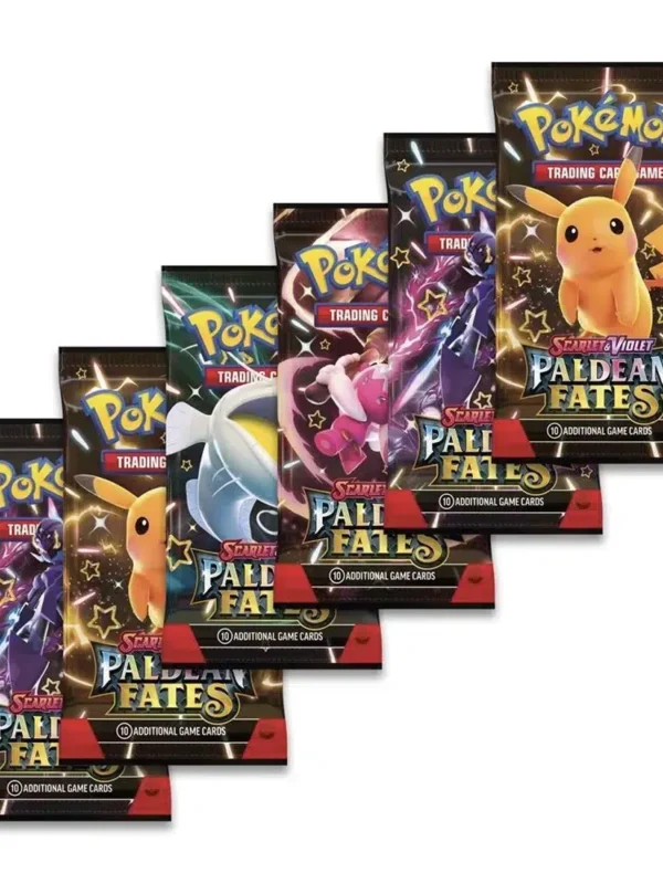 Pokemon TCG Scarlet & Violet Paldean Fates Booster 6pk Bundle - Sealed - supplier-cards