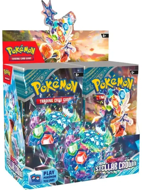 Pokemon TCG Scarlet & Violet Stellar Crown Booster Box - supplier