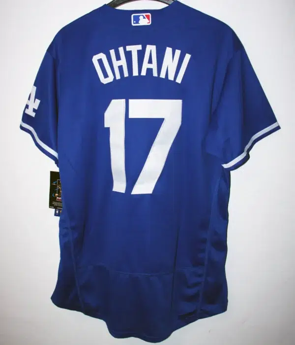 Shohei Ohtani #17 Los Angeles Dodgers MLB Alternate Baseball Jersey - L - back
