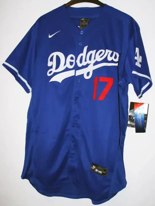 Shohei Ohtani #17 Los Angeles Dodgers MLB Alternate Baseball Jersey - L - front
