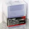 Ultra PRO 25ct Toploader Combo 3 x 4 & 25ct Card Sleeves & Storage box - stand