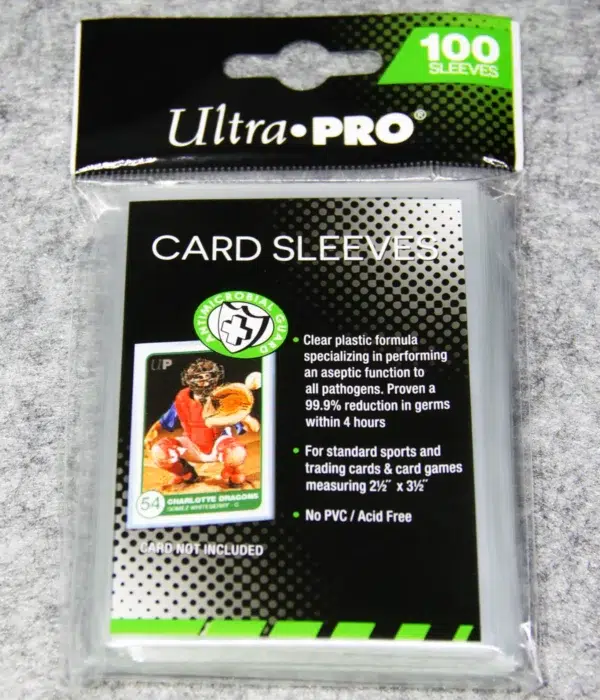 Ultra PRO Anti-Microbial Guard 100ct Card Sleeves - front