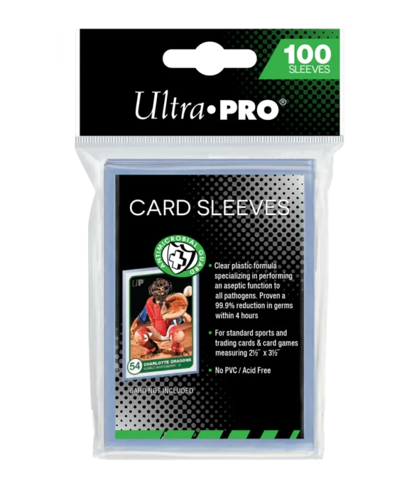 Ultra PRO Anti-Microbial Guard 100ct Card Sleeves - supplier