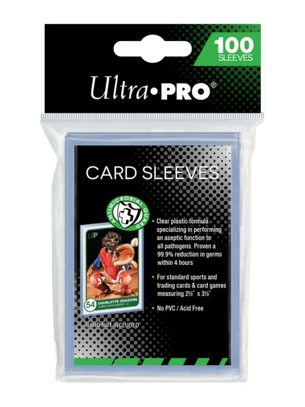 Ultra PRO Anti-Microbial Guard 100ct Card Sleeves - supplier