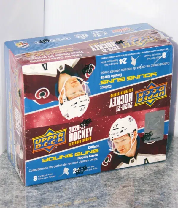 2020-21 Upper Deck Extended Series Hockey NHL Retail Box - stand