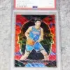 2022-23 Chet Holmgren #83 Panini Select Concourse Red Wave Prizm RC PSA 9 MT - front