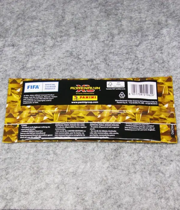 2024-25 Panini Adrenalyn XL FIFA 365 Premium Gold Blister Pack - back