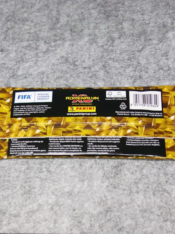 2024-25 Panini Adrenalyn XL FIFA 365 Premium Gold Blister Pack - back