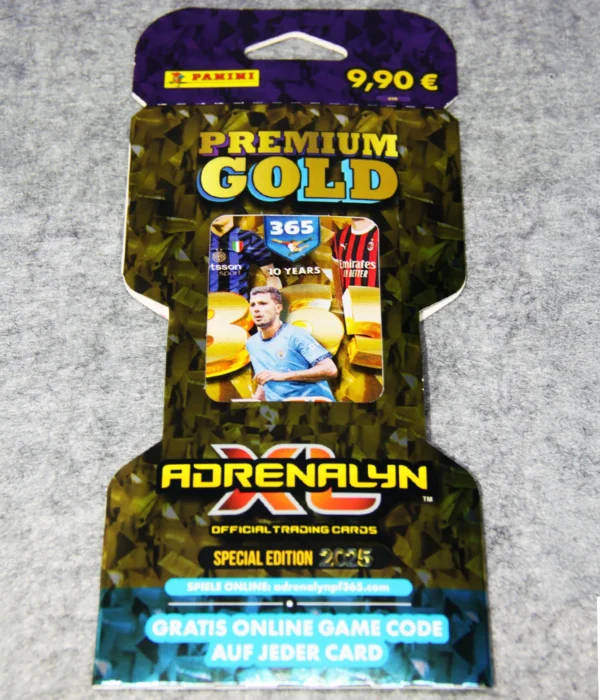 2024-25 Panini Adrenalyn XL FIFA 365 Premium Gold Blister Pack - wrapper
