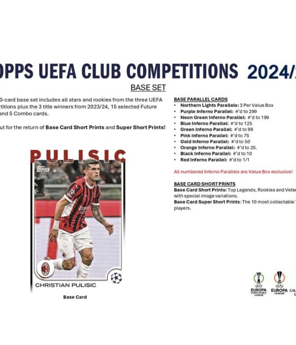2024-25 Topps UEFA Club Competitions Flagship Edition Value Box - supplier3