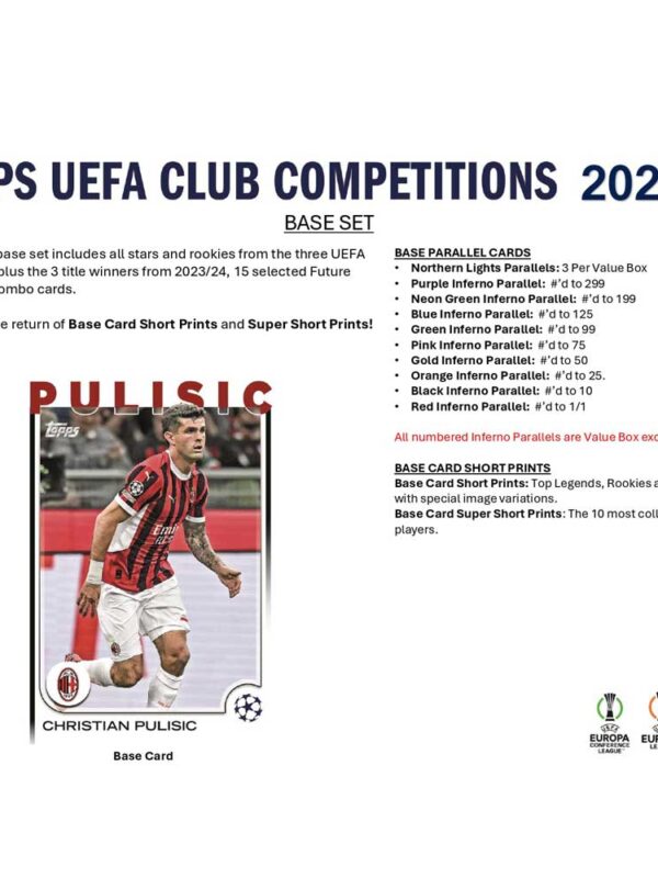 2024-25 Topps UEFA Club Competitions Flagship Edition Value Box - supplier3