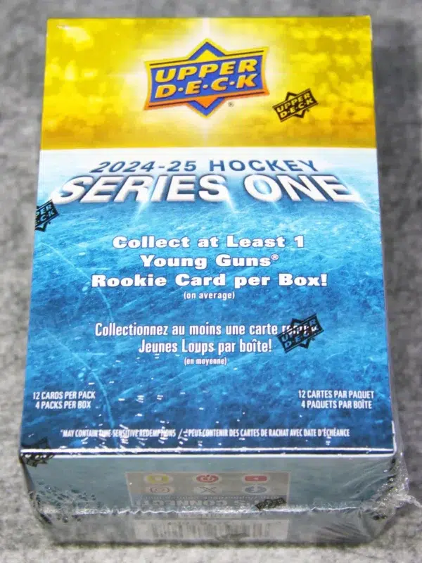 2024-25 Upper Deck Hockey Series 1 Mass Blaster Box - back