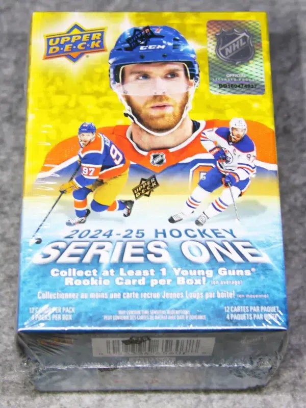 2024-25 Upper Deck Hockey Series 1 Mass Blaster Box - front