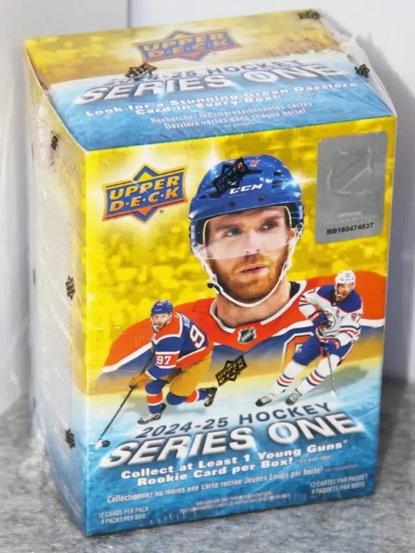 2024-25 Upper Deck Hockey Series 1 Mass Blaster Box - stand
