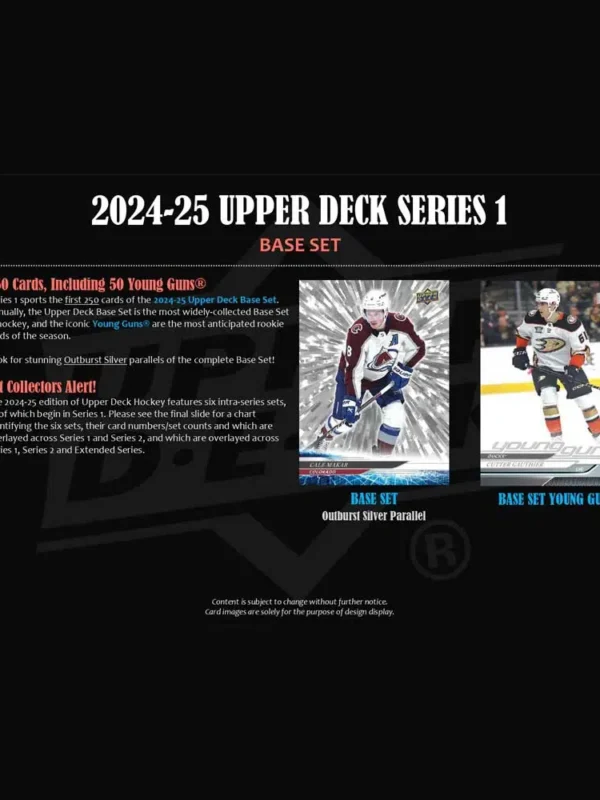2024-25 Upper Deck Hockey Series 1 Mass Blaster Box - supplier1