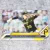 2024 Paul Skenes #407 Topps Now joins Nolan Ryan RC - front