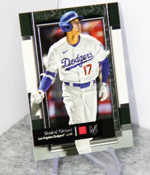 2024 Shohei Ohtani #1 Topps Museum Collection - stand