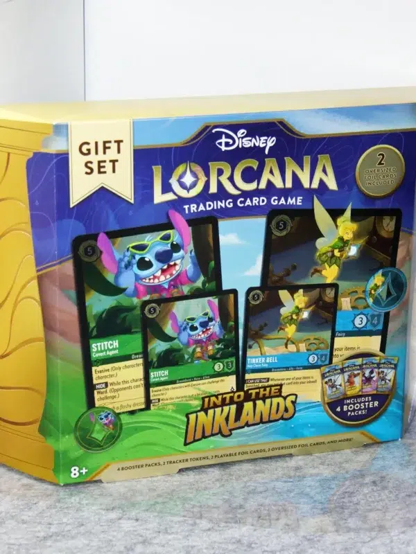 Disney Lorcana TCG Into the Inklands Gift Set - stand