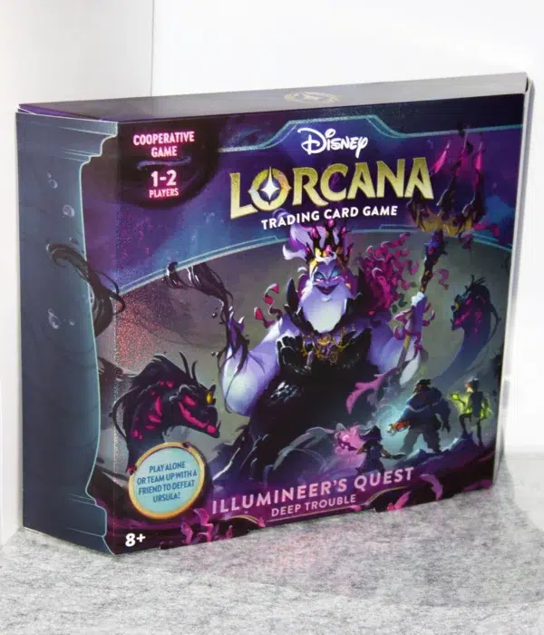 Disney Lorcana TCG Ursula's Return Illumineer's Quest Deep Trouble Gift Set - stand