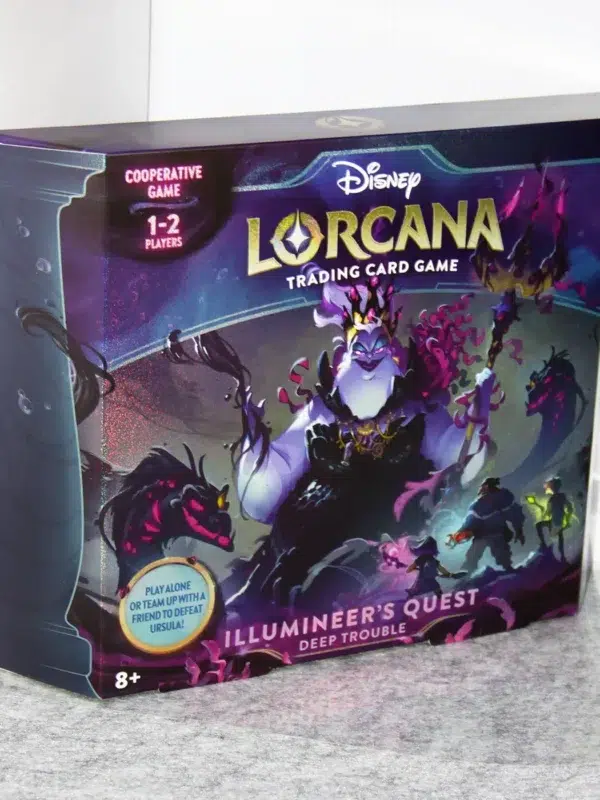 Disney Lorcana TCG Ursula's Return Illumineer's Quest Deep Trouble Gift Set - stand