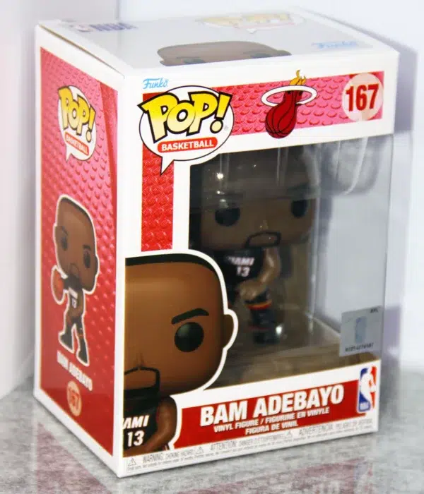 Funko POP! Bam Adebayo #167 NBA Basketball Miami Heat - stand