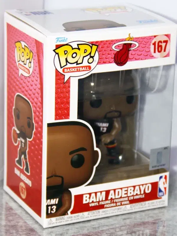 Funko POP! Bam Adebayo #167 NBA Basketball Miami Heat - stand