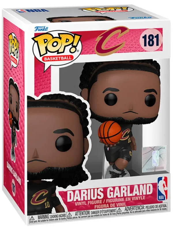 Funko POP! Darius Garland #181 NBA Basketball Cleveland Cavaliers - box