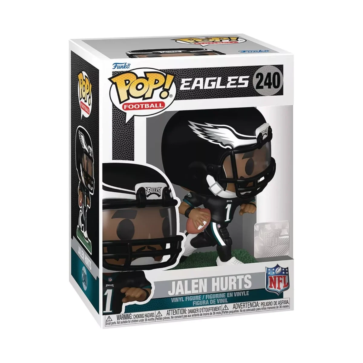 Funko POP! Jalen Hurts #240 NFL Football Philadelphia Eagles - box