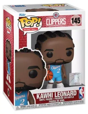 Funko POP! Kawhi Leonard #145 NBA Basketball Los Angeles Clippers - box