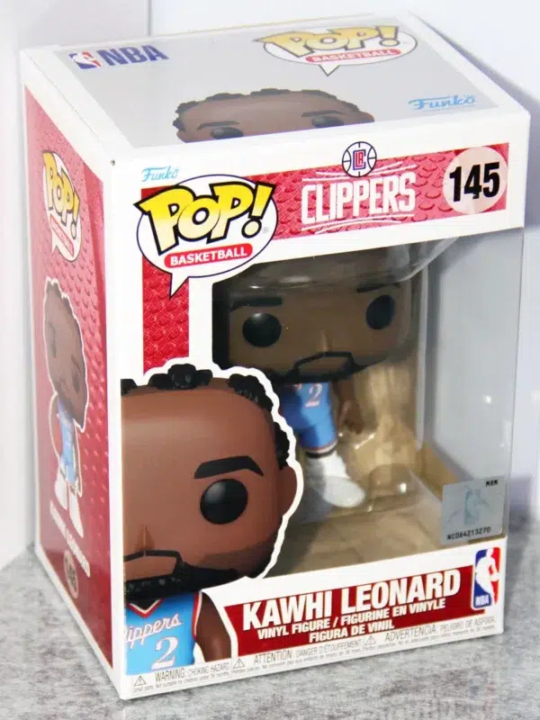 Funko POP! Kawhi Leonard #145 NBA Basketball Los Angeles Clippers - stand