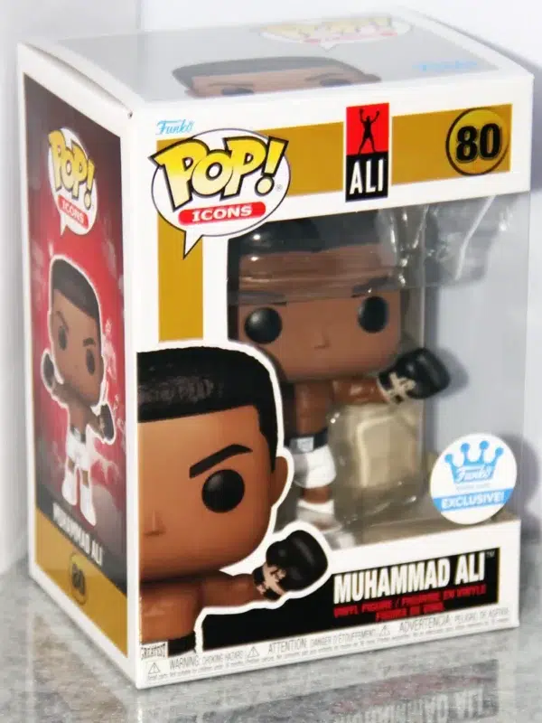 Funko POP! Muhammad Ali #80 Boxing Icons Funko Exclusive - stand