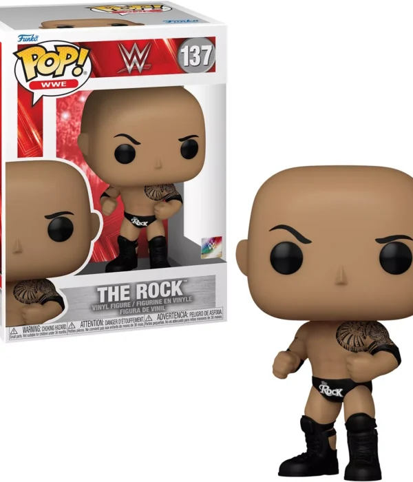 Funko POP! The Rock #137 WWE Wrestling - overview