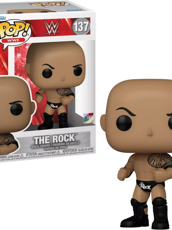 Funko POP! The Rock #137 WWE Wrestling - overview