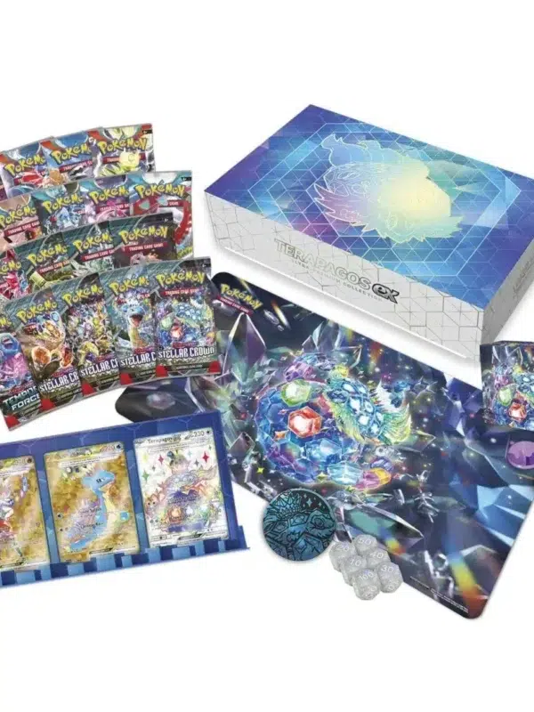 Pokémon TCG Terapagos EX Ultra Premium Collection Box - overview