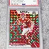 2020 Patrick Mahomes II #297 Panini Mosaic Reactive Green PSA 9 MINT - front