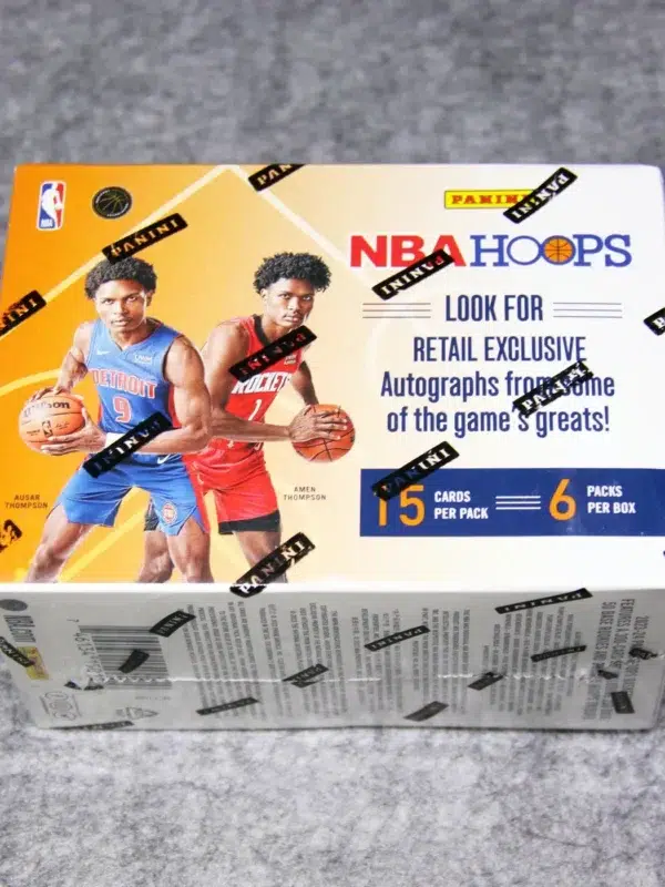 2023-24 Panini NBA Hoops Blaster Box - back