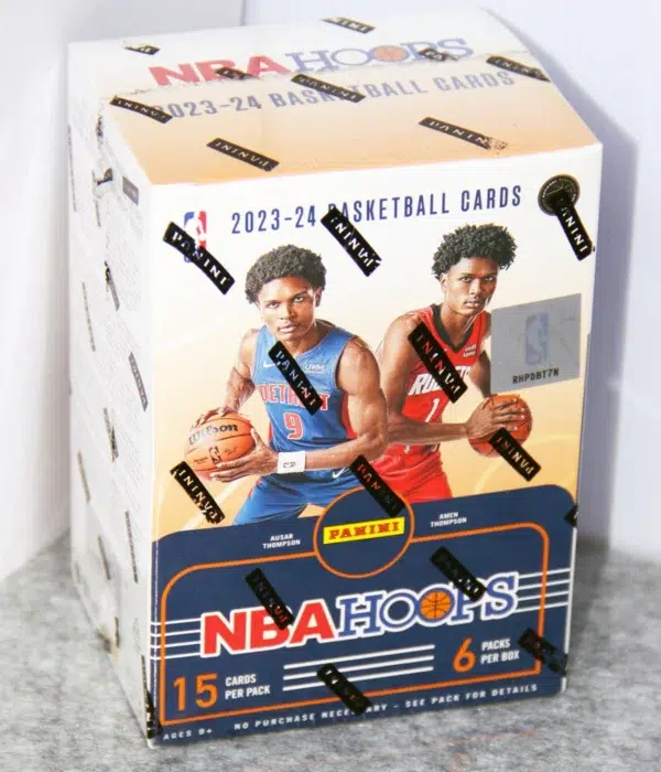 2023-24 Panini NBA Hoops Blaster Box - stand