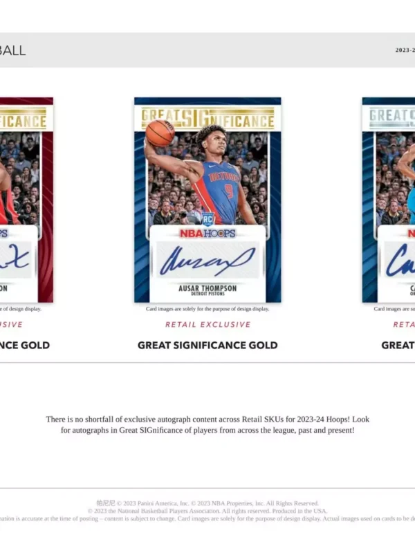 2023-24 Panini NBA Hoops Blaster Box - supplier2