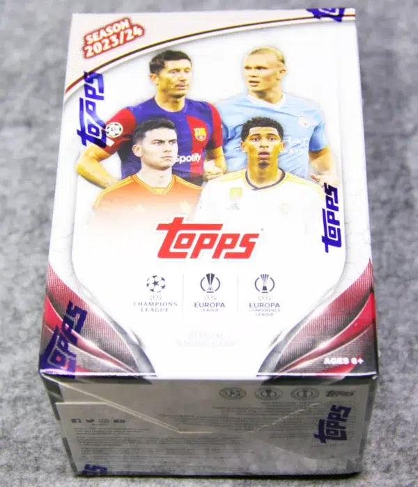 2023-24 Topps UEFA Club Competitions Value Box - front