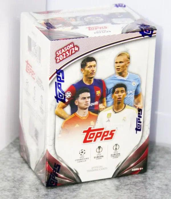 2023-24 Topps UEFA Club Competitions Value Box - stand