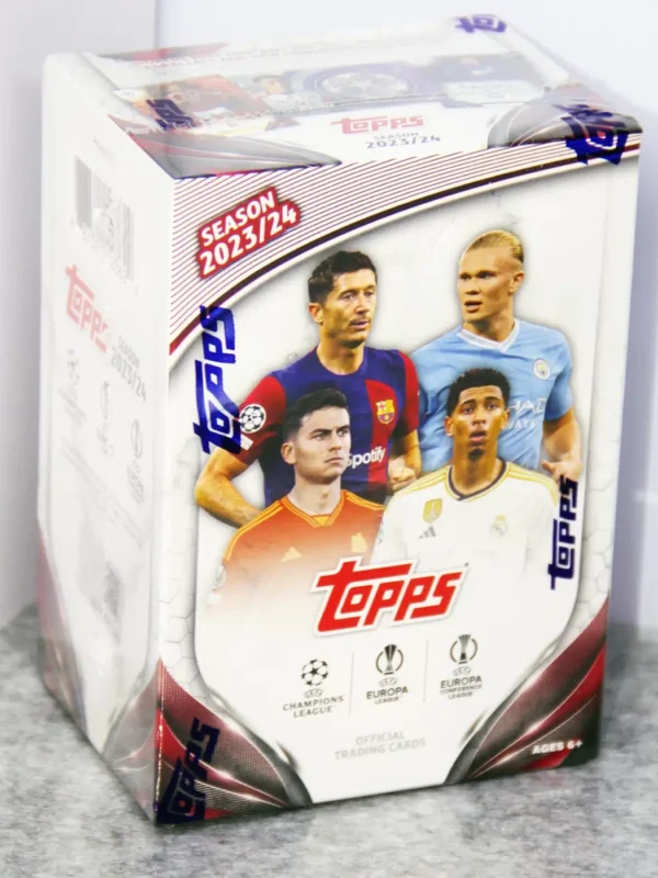2023-24 Topps UEFA Club Competitions Value Box - stand