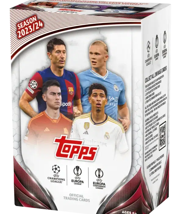 2023-24 Topps UEFA Club Competitions Value Box - supplier