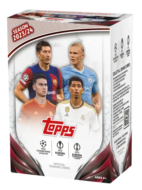 2023-24 Topps UEFA Club Competitions Value Box - supplier