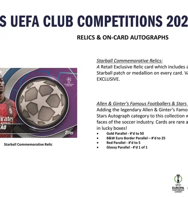 2023-24 Topps UEFA Club Competitions Value Box - supplier6