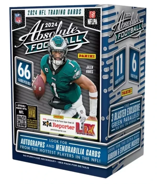 2024 Panini Absolute Football NFL Blaster Box - supplier