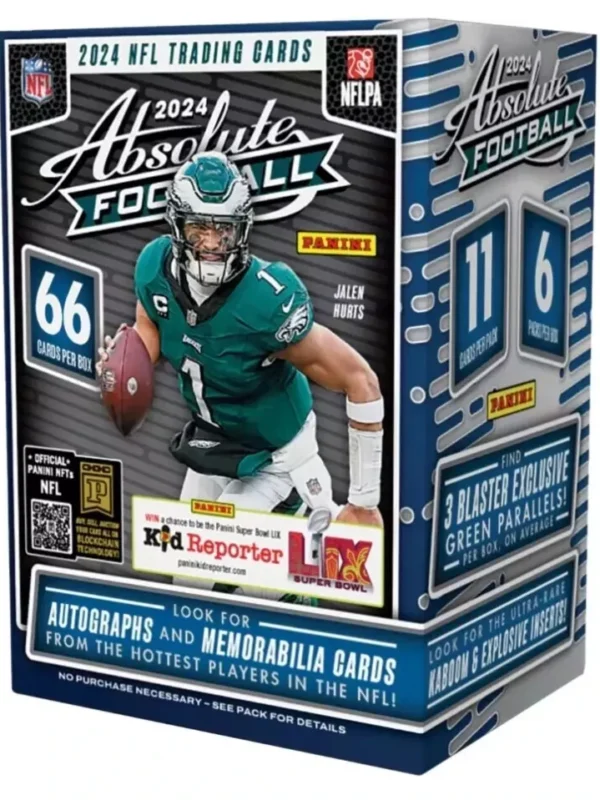 2024 Panini Absolute Football NFL Blaster Box - supplier