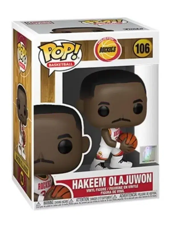 Funko POP! Hakeem Olajuwon #107 NBA Basketball Houston Rockets - box